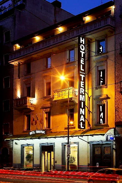 ***  Hotel Terminal Milano İtalya